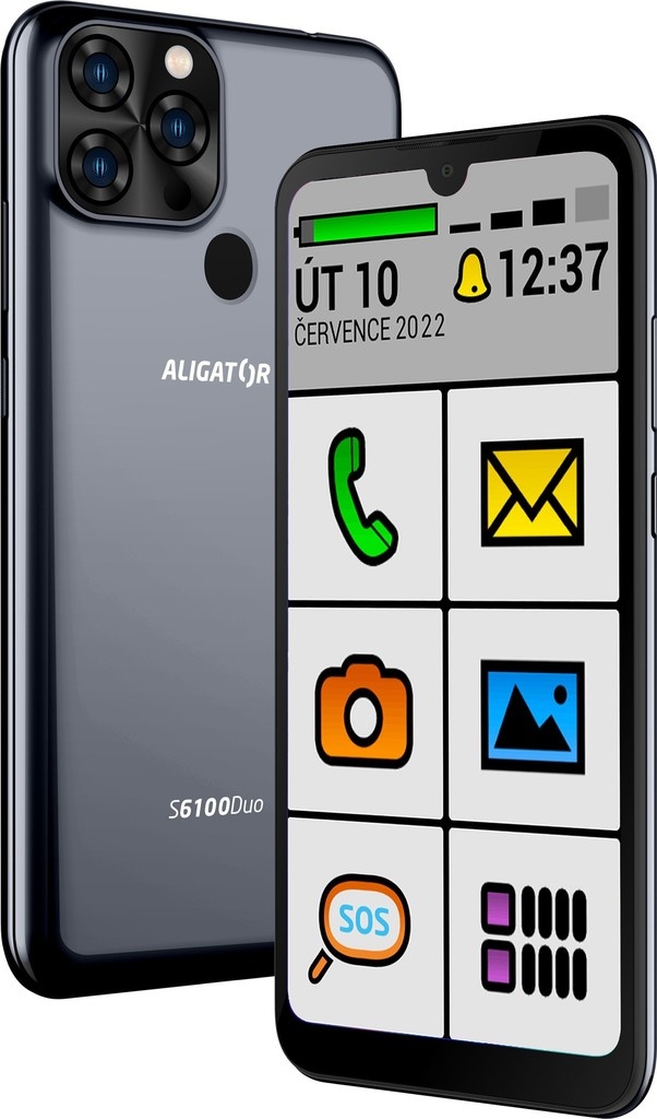 ALIGATOR S6100 Senior černá