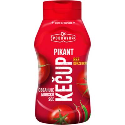 Podravka Kečup ostrý 500 g