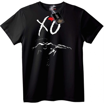 NOONEBRAND Тениска XO Сърце - 2XL, White
