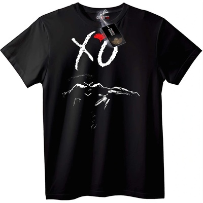 NOONEBRAND Тениска XO Сърце - 2XL, White