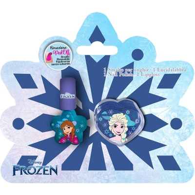 Coriex Детски козметичен комплект Coriex - Frozen, лак и гланц