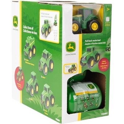 Tomy John Deere prekvapenie v kapsule mini poľnohospodárske vozidlo s naťahovacím pohonom