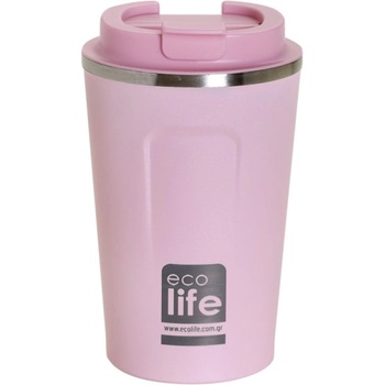 Image 1 of Ecolife Розов Розов Термос За Кафе 370мл