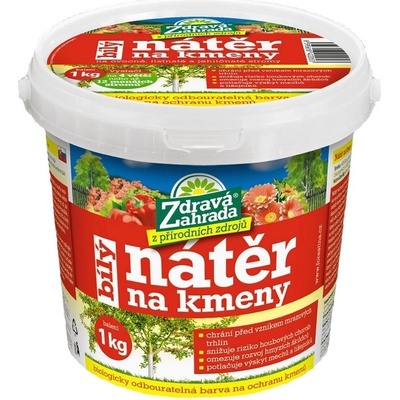 Forestina Nátěr na kmeny bílý - Zdravá zahrada 1 kg