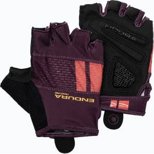 Endura Дамски ръкавици за колоездене Endura FS260-Pro Aerogel aubergine