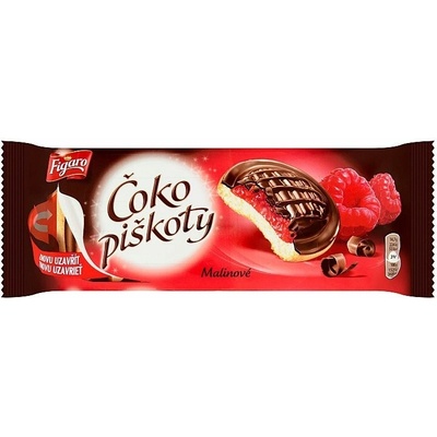 Figaro Čokopiškóty Malinové 147 g