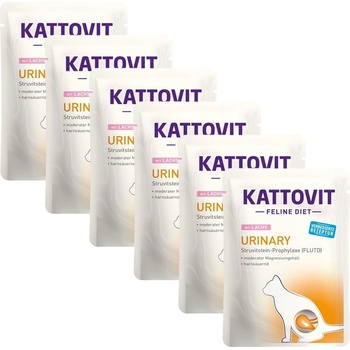 KATTOVIT Urinary паста сьомга 6 x 85 г