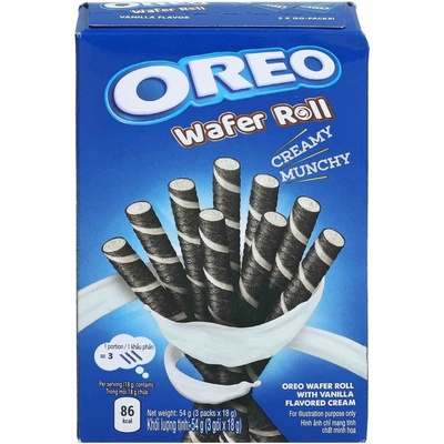 Oreo Vanilla Wafer Rolls 54 g