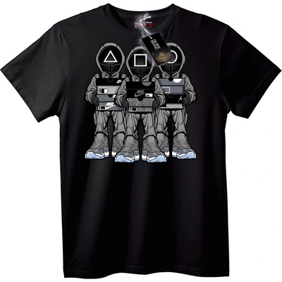NOONEBRAND Тениска Nike геометричен отбор - 2XL, White