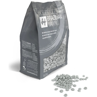 HOLIDAY Brazilský depilační vosk zrnka Precious Silver 1000 g