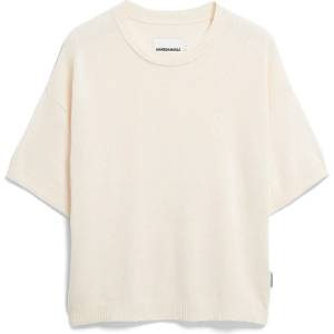 Armedangels Дамска тениска ARMEDANGELS Women's S Sl Linen Blend Knit Sweater T-shirt - Undyed (916-6594-0314)