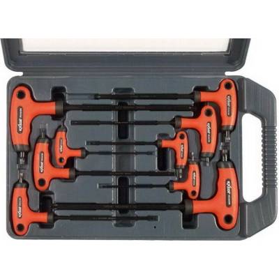Extol Premium Sada 9ks klíčů TORX s držadlem MB-8819401