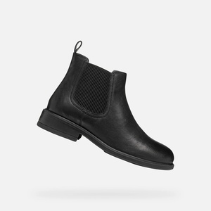 Geox Черни дамски боти Geox Catria Geox | Cheren | ЖЕНИ | 35