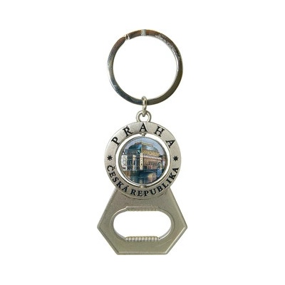 Prívesok na kľúče s otvírákem Národní divadlo