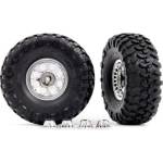 Traxxas колело 2.2", диск класически хромиран, гуми Canyon Trail (2) (за #8255A)
