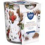 BISPOL Ароматна свещ в чаша Bispol Aura - Festive Time, 100 g (sn72s-26)