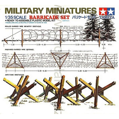 Tamiya Barricade Set 1: 35