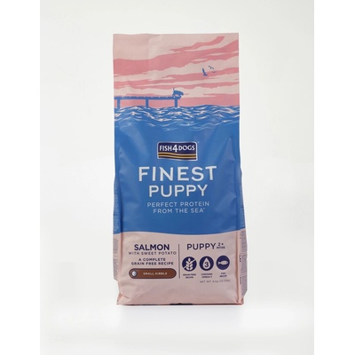 Fish4Dogs malé pre šteniatka Finest losos so sladkými zemiakmi 1,5 kg