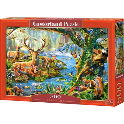 Castorland Život v lese 500 dielov