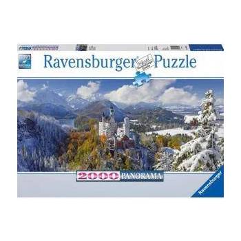 Ravensburger Пъзел Ravensburger 2000 елемента, Замъкът Нойщванщайн, 704005