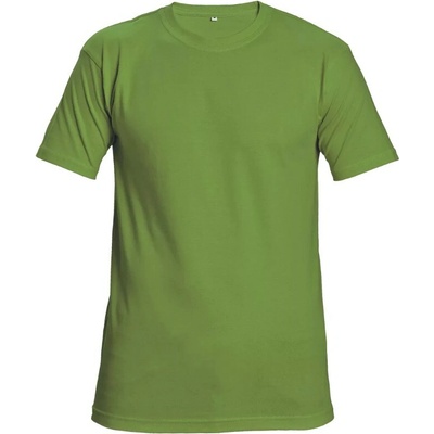 CERVA Tričko GARAI, krátky rukáv, unisex Farba: Fľaškovozelená, Veľkosť: 3XL