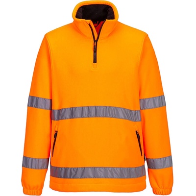 Portwest hi-vis f302 / Суичър от полар - hv оранжев xxxl (f302orrxxxl)