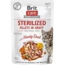 Brit Care Cat Fillets in Gravy Steril. Hearty Duck 85 g