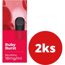 Relx Pod náhradný Pro-2 cartridge Raspy Ruby 18mg 2ks