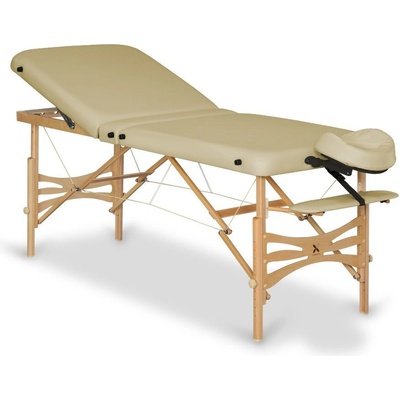 Habys Skladací masážny stôl Panda Plus Farba: béžová 33 Vinyl Flex Veľkosť a farba rámu: 180 x 70 cm - buk svetlý 180 x 70 cm 13,9 kg 6 farieb