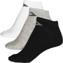 Converse 3 PACK pánské ponožky Grey/Black/White