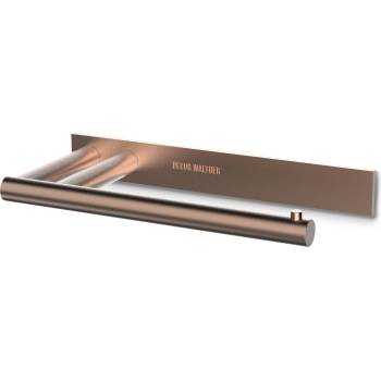 DECOR WALTHER Държач за тоалетна хартия Mikado Frame с PVD покритие бронз (0523615)
