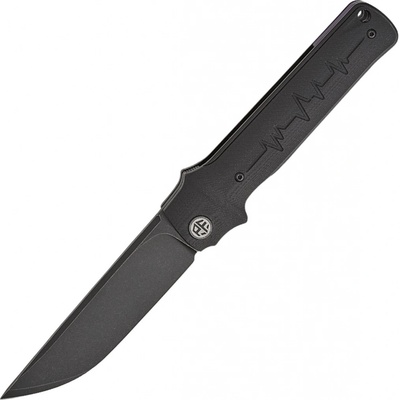 Petrified Fish PFB04 Tena Black Stonewashed D2 Black G10 PFB04DDW