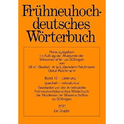 Band 10/Lieferung 1 quackeln - refutatorius