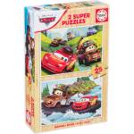 Educa Детски пъзел Educa от 2 x 25 части - Колите (EDU18877) - baby