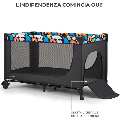 KinderKraft JOY 2 HAPPY SHAPES бебешка кошара (NEW024208)