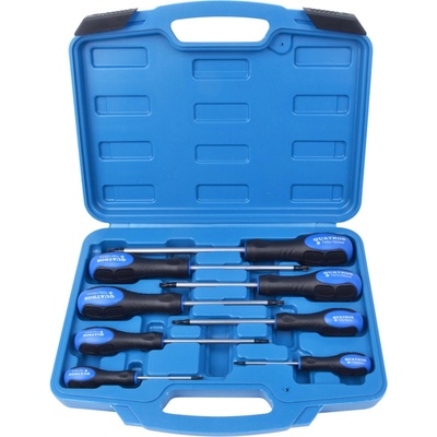 Quatros QS14925 Skrutkovače TORX, veľkosti T8 - T40, sada 8 kusov -