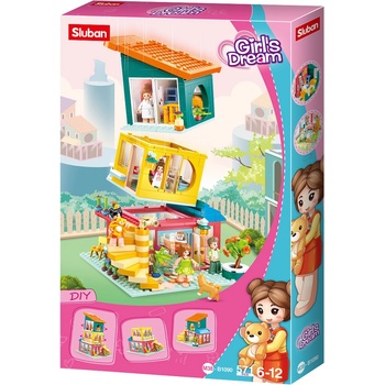 Sluban B1090 Třípatrový domek