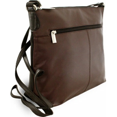 Arwel hnědočerná crossbody kabelka Margaret
