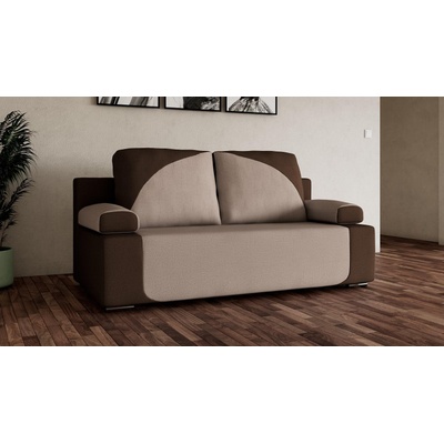 Канапе Лукс кафяв с бежов