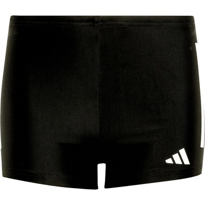 Adidas Детски бански слипове adidas Kid's 3 Stripes Bold Boxer Swim brief - Black / White - размер 104 (EU) (750-1880-0109)