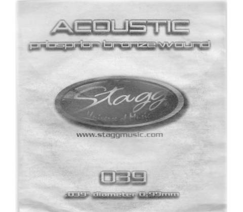 Stagg PBW-039, struna "E", fosfor-bronz