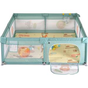 Moni Кошара за игра GameZone 150*200 с аксесоари - Мента (112554)