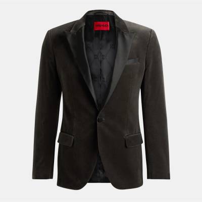 Hugo Яке Hugo Men's Formal Jacket - Medium Grey