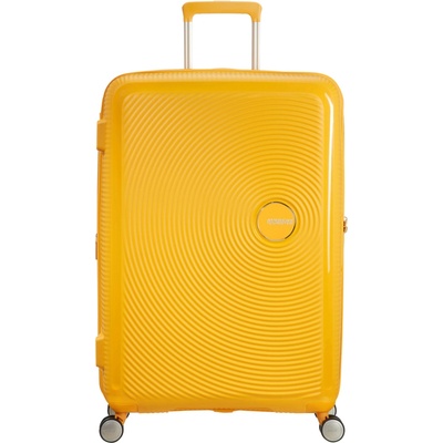American Tourister Soundbox Spinner32G žltá 97/110 l