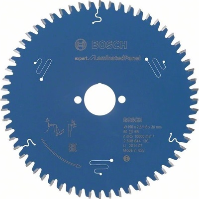 Bosch Pílový kotúč Expert for Laminated Panel, pr. 190 mm, ATB, o 30
