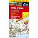 Španělsko - Costa Blanca mapa