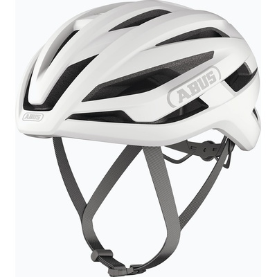 ABUS StormChaser Ace велосипедна каска флийс бяла