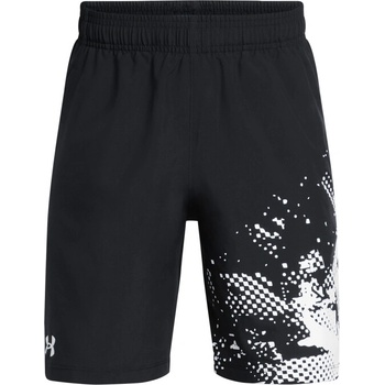 UNDER ARMOUR-UA Tech Woven Graphic Short-BLK Čierna
