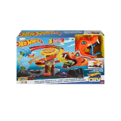 Hot Wheels City Pizza Slam Cobra Attack (htn81)