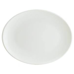 Bonna - Iris White - Овално плато 36x28cm (IRS WH MOV 36OV) (0101749)